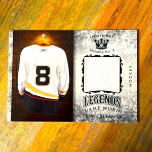 2020 SportKings Teemu Selanne jersey mint conditioning #Lsm28